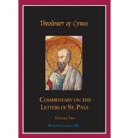 Commentary on the Letters of St. Paul. 2