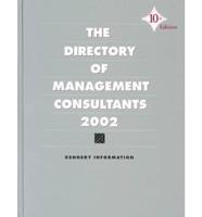 The Directory of Management Consultants 2002