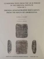 Drehem Administrative Documents from the Reign of Amar-Suena
