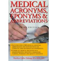 Medical Acronyms, Eponyms & Abbreviations