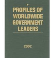 Profiles of Worldwide Government Leaders 2002