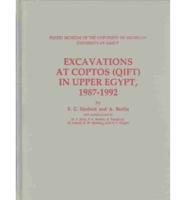 Excavations at Coptos (Qift) in Upper Egypt, 1987-1992