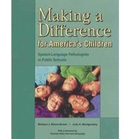 Making a Difference for America's Children