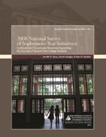 2008 National Survey of Sophomore-Year Initiatives