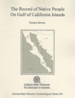 The Records of Native People On Gulf of California Islands