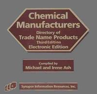 Chemical Manufacturers Directory of Trade Name Products