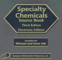 Specialty Chemicals Electronic Source Book. 5 User Network License