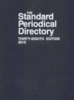 The Standard Periodical Directory 2015