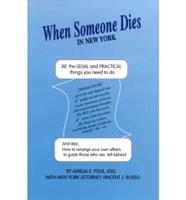 When Someone Dies in New York