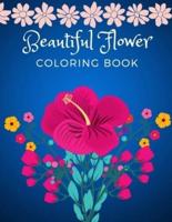 Beautiful Flower Coloring Book