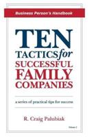 Ten Tactics for Successful Family Companies