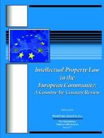 Intellectual Property Law in the European Community