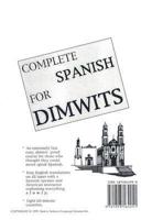 Complete Spanish for Dimwits