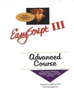 Easyscript 3 -- Advanced User / Instructor's Course (130 Wpm)