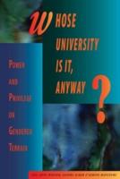 Whose University Is It, Anyway?