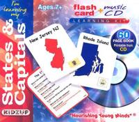 I'm Learning My States & Capitals (Flash Card + Music Cd Learning Kit)