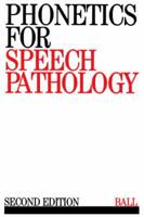 Phonetics for Speech Pathology