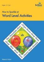 How to Sparkle at Word Level Activities