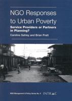 NGO Responses to Urban Poverty