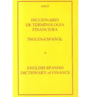 Diccionario De Terminologia Financiera, Inglés-Español
