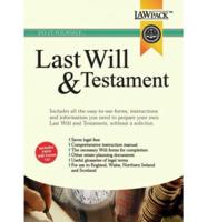 Last Will and Testament Kit
