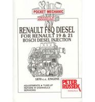 Diesel Engine Repair Manual for Renault 19/21, 1870C.c