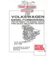 Audi and VW 1.6 and 1.9 Litre Diesel, Turbodiesel and TDI Engines