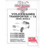 Volkswagen Transporter T4, 1.9, 2.4 and 2.5 Litre Diesel Models from 1996