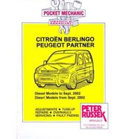 Pocket Mechanic for Citroen Berlingo 1 and 2 / Peugeot Partner 1996 to 2004