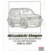 Pocket Mechanic for Mitsubishi Shogun/Pajero/Montero, 3.5 Litre GDI, 2.5, 2.8, 3.2 Litre Diesel