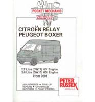 Pocket Mechanic for Peugeot Boxer and Citroen Relay, 2.2 Litre HDi Diesel E