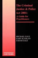 The Criminal Justice and Police Act 2001