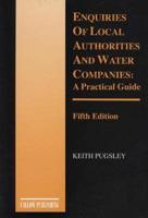 Enquiries of Local Authorities and Water Companies