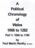 A Political Chronology of Wales 1066-1282
