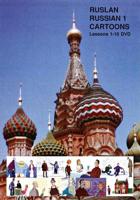 Ruslan Russian 1: Cartoons Lessons 1-10 on a Double DVD Set