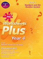 Worksheets Plus Year 4 Book 1 Numbers and the Number System