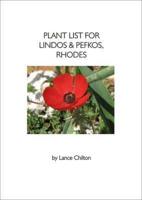 Plant List for Lindos & Pefkos, Rhodes
