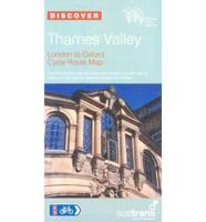 Thames Valley Sustrans Cycle Route Map