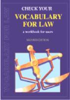Vocabulary for Law