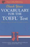 Check Your Vocabulary for the TOEFL Test