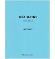 KS3 Maths. Answer Book