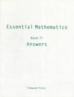Essential Mathematics Book 7I Answers