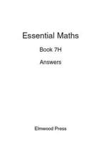 Essential Maths 7H Answers