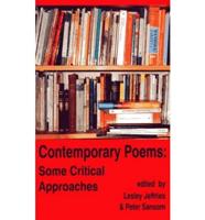 Contemporary Poems