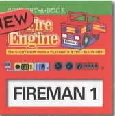 Convert a Book Into a Toy Car. Fire Engine