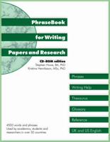PhraseBook for Writing Papers and Research