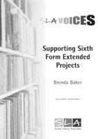 Supporting Sixth Form Extended Projects