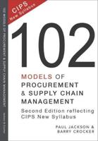 102 Models of Procurement & Supply Chain Management