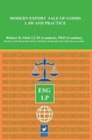 Modern Export Sale of Goods Law and Practice