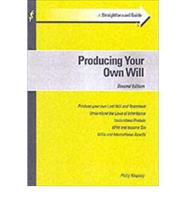 A Straightforward Guide to Producing Your Own Will